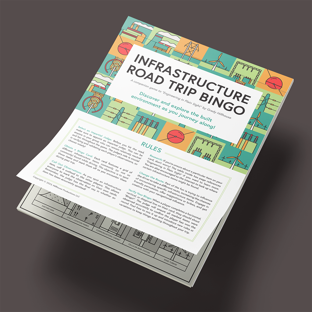 Bundle: Engineering in Plain Sight + Infrastructure Road Trip Bingo