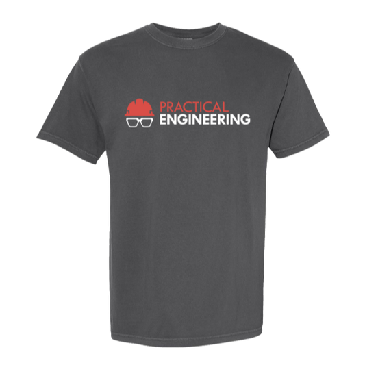 Practical Engineering Lockup Tee - Pepper