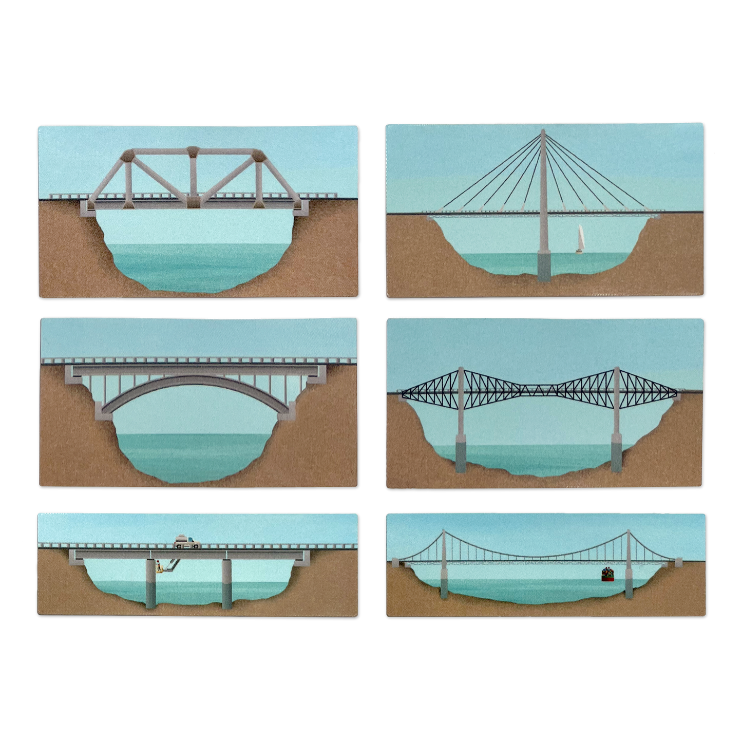 Bridges Sticker Pack